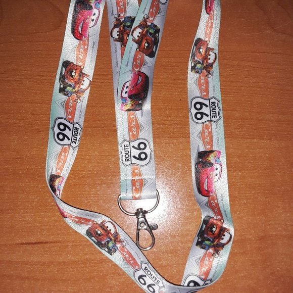 2 Disney Pixar Cars MC Queen Combo 1 Lanyards - Picture 3 of 9